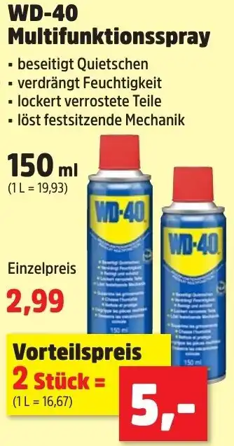 Thomas Philipps WD-40 Multifunktionsspray Angebot