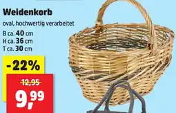 Thomas Philipps Weidenkorb Angebot