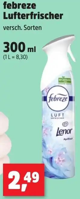 Thomas Philipps febreze Lufterfrischer Angebot