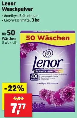 Thomas Philipps Lenor Waschpulver Angebot