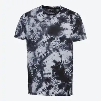 NKD Herren-Fitness-T-Shirt mit Batikmuster Angebot