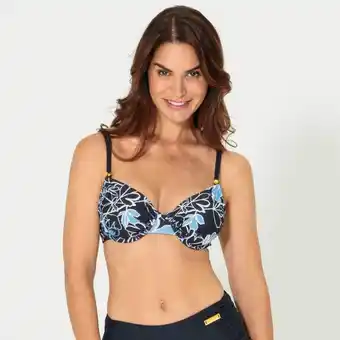 NKD Damen-Bikini-Oberteil mit Allover-Print Angebot