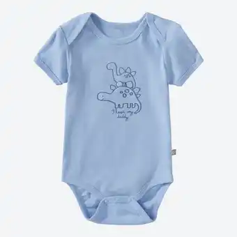 NKD Baby-Jungen-Body mit Dino-Pyramiden-Druck Angebot