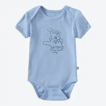 NKD Baby-Jungen-Body mit Dino-Pyramiden-Druck Angebot