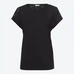 NKD Damen-T-Shirt mit Spitzeneinsatz Angebot