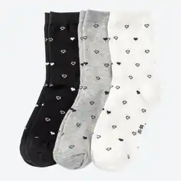 NKD Damen-Socken mit Herzen, 3er-Pack Angebot