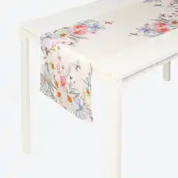 NKD Deko-Tischläufer mit Frühlingsblumen-Druck, ca. 40x140cm Angebot