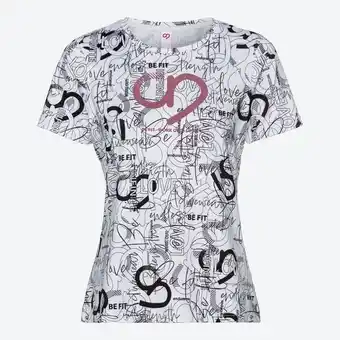 NKD Damen-Funktions-T-Shirt mit Allover-Print Angebot