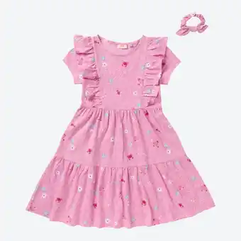 NKD Kinder-Mädchen-Kleid mit Haarband, 2-teilig Angebot