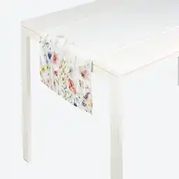 NKD Tischläufer mit Frühlingsblumen, ca. 40x140cm Angebot