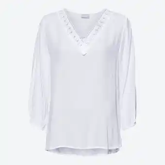 NKD Damen-Bluse mit Spitzeneinsatz Angebot