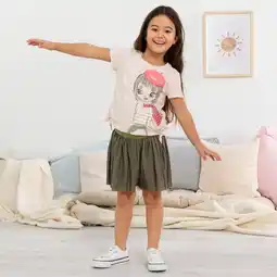 NKD Kinder-Mädchen-Plissee-Shorts mit Lurex-Bund Angebot