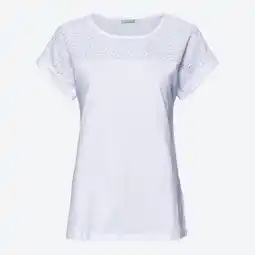 NKD Damen-T-Shirt mit Spitzeneinsatz Angebot