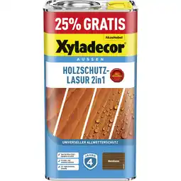 toom Baumarkt Xyladecor 2in1 Holzschutzlasur nussbaumfarben 5 l Angebot