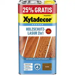 toom Baumarkt Xyladecor 2in1 Holzschutzlasur kastanienfarben 5 l Angebot