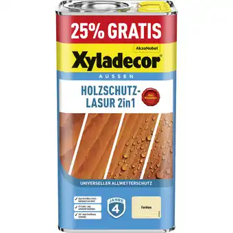 toom Baumarkt Xyladecor 2in1 Holzschutzlasur transparent 5 l Angebot