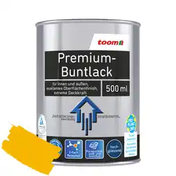 toom Baumarkt toom Premium-Buntlack rapsgelb glänzend 500 ml Angebot