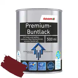 toom Baumarkt toom Premium-Buntlack purpurrot glänzend 500 ml Angebot