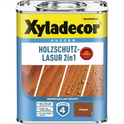 toom Baumarkt Xyladecor 2in1 Holzschutzlasur mahagonifarben 750 ml Angebot