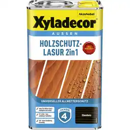 toom Baumarkt Xyladecor 2in1 Holzschutzlasur ebenholzfarben 2,5 l Angebot