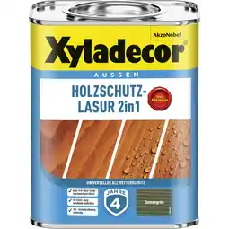 toom Baumarkt Xyladecor 2in1 Holzschutzlasur tannengrün 750 ml Angebot