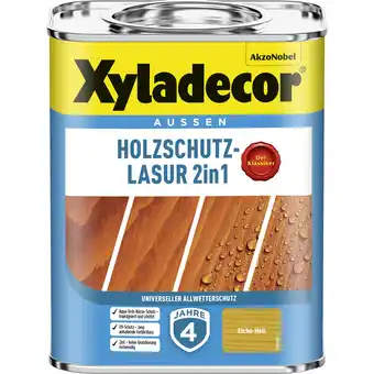 toom Baumarkt Xyladecor 2in1 Holzschutzlasur eichefarben hell 750 ml Angebot