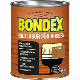 toom Baumarkt Bondex Holzlasur kastanienfarben 750 ml Angebot