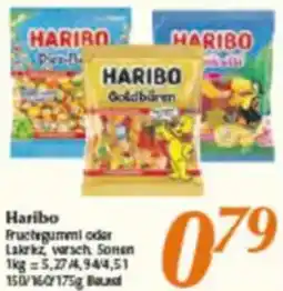 inkoop Haribo Fruchtgummi oder Lakritz Angebot