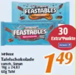 inkoop Mr. Beast Tafelschokolade Angebot