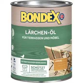 toom Baumarkt Bondex Holzöl lärchefarben 750 ml Angebot