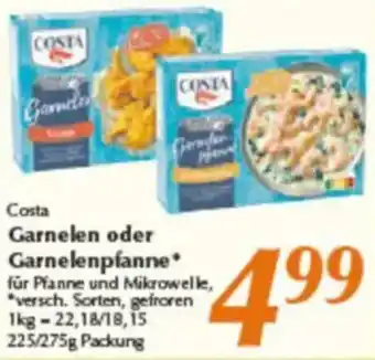 inkoop Costa Garnelen oder Garnelenpfanne Angebot