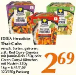 inkoop EDEKA Herzstücke Thai-Cubs Angebot