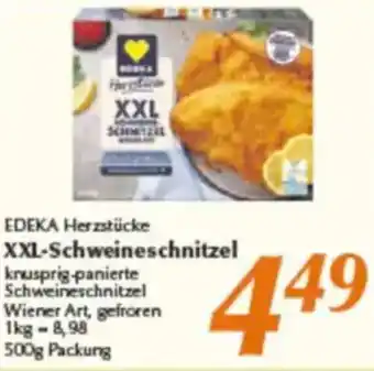 inkoop EDEKA Herzstücke XXL-Schweineschnitzel Angebot