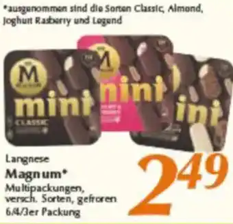 inkoop Langnese Magnum Angebot