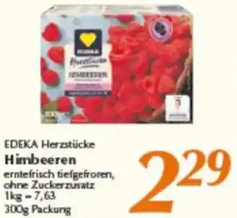 inkoop EDEKA Herzstücke Himbeeren Angebot