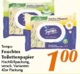 inkoop Tempo Feuchtes Toilettenpapier Angebot