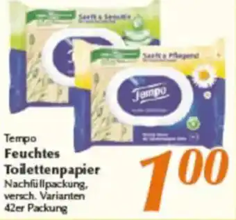 inkoop Tempo Feuchtes Toilettenpapier Angebot