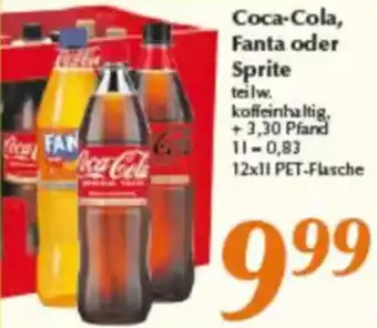 inkoop Coca-Cola, Fanta oder Sprite Angebot