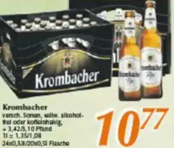 inkoop Krombacher Angebot