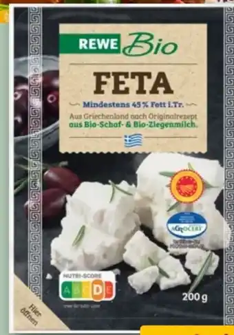 REWE Rewe Bio Feta Angebot