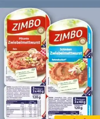 REWE Zimbo Zwiebelmett Angebot