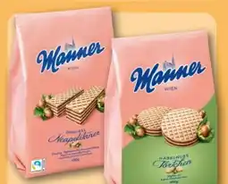 REWE Manner Original Neapolitaner Waffeln Angebot