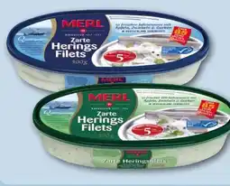 REWE Merl Zarte Heringsfilets in Sahnesauce Angebot