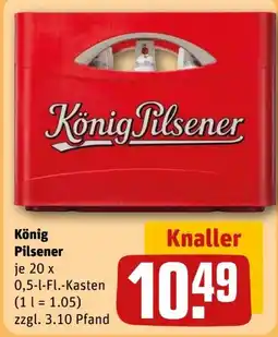 REWE König Pilsener Pils Angebot