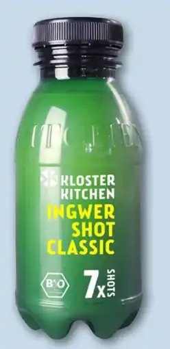 REWE Kloster Kitchen Bio Ingwer Shot Classic Angebot