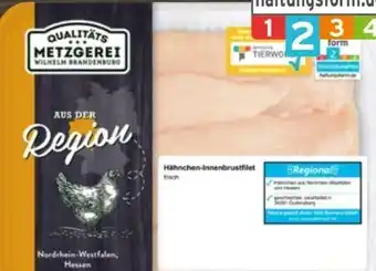 REWE Metzgerei Wilhelm Brandenburg Hähnchen-Innenbrustfilets Angebot