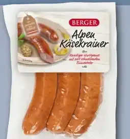 REWE Berger Alpen-Käsekrainer Angebot