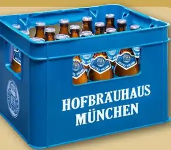 REWE Hofbräu München Helles Vollbier Angebot