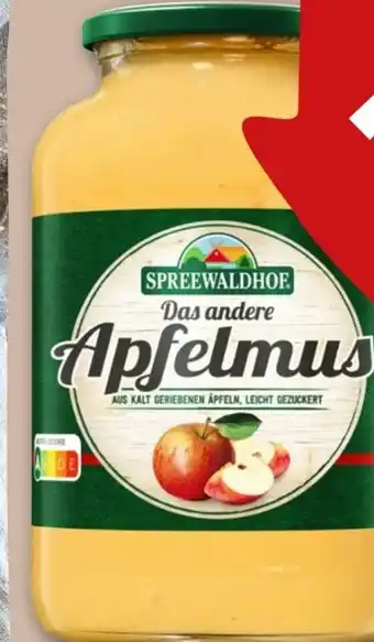 REWE Spreewaldhof Das andere Apfelmus Angebot