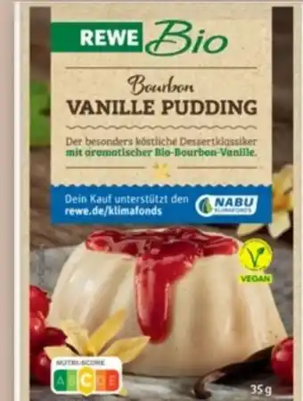 REWE Rewe Bio Bourbon Vanille Pudding Angebot